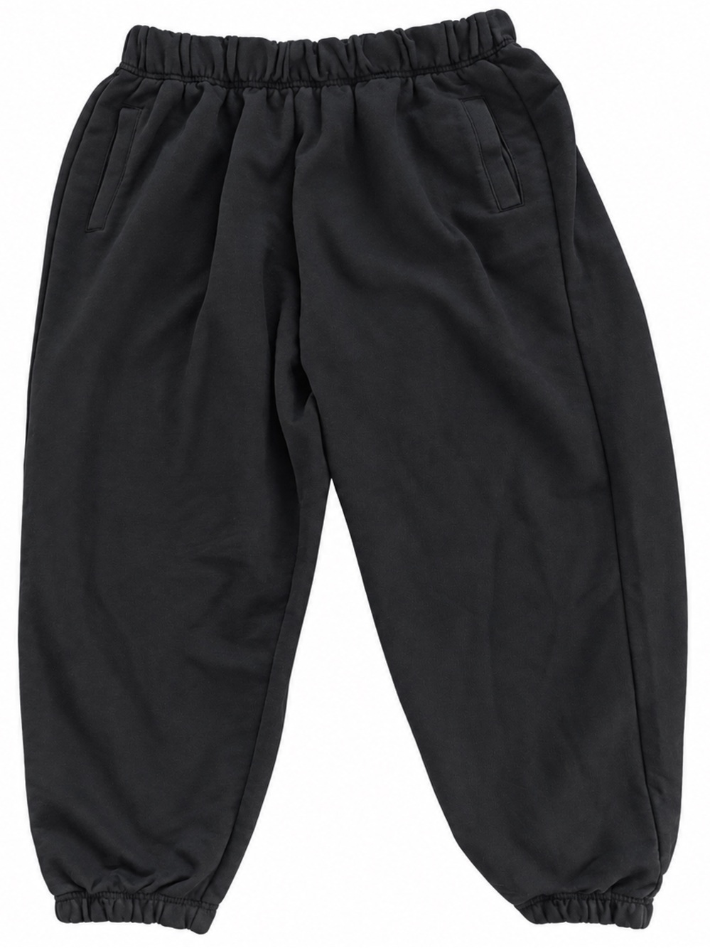 aerie Black Elastic-Waist Jogger Pants
